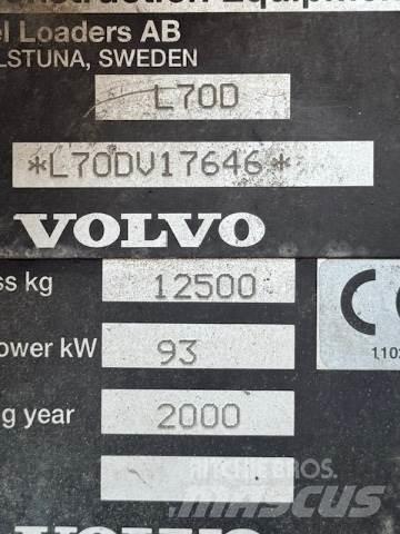 Volvo L70D Kolesni nakladalci