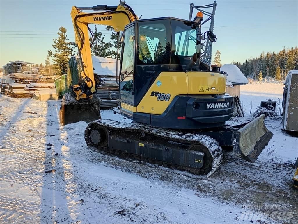 Yanmar SV100 Bagri goseničarji