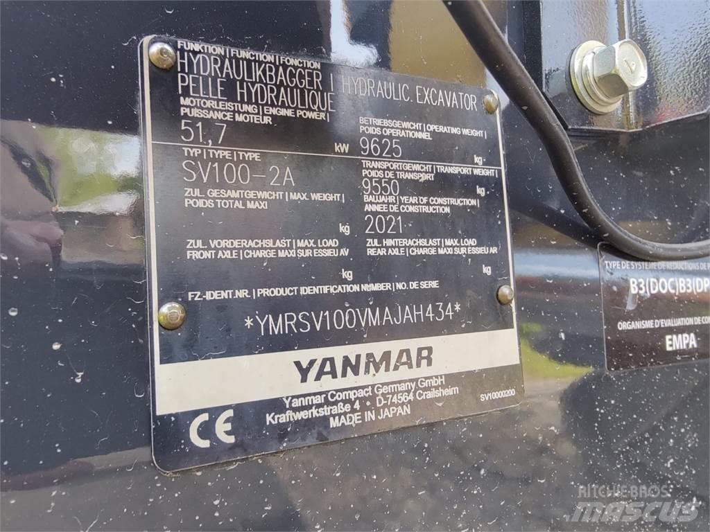 Yanmar SV100-2 Midi bagri 7t – 12t