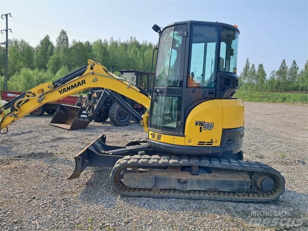 Yanmar Vio 50 Mini bagri <7t