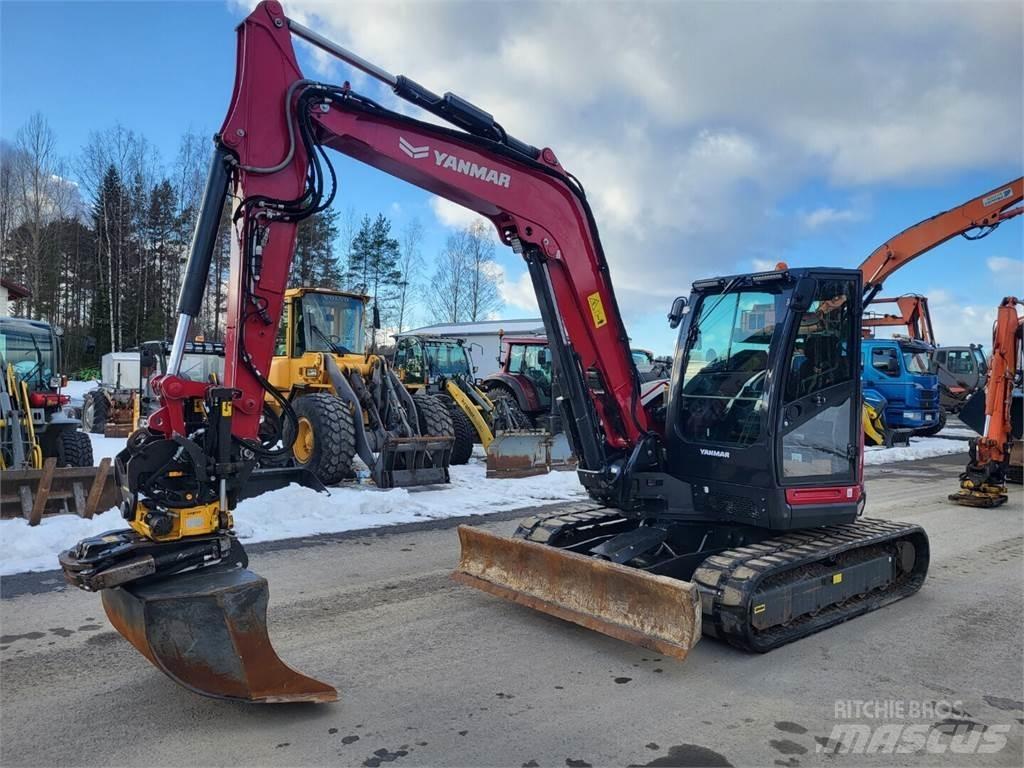 Yanmar Vio 80 Midi bagri 7t – 12t