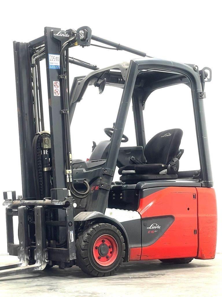 Linde E16C-386-EVO Električni viličarji