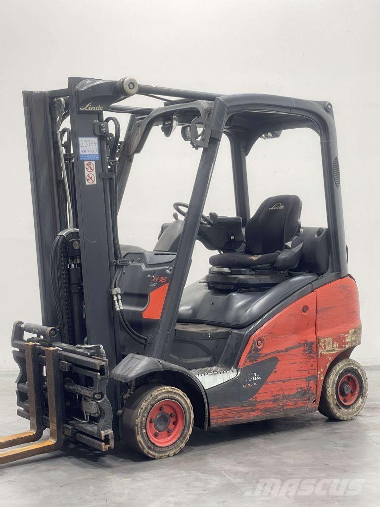 Linde H16T-01-391 Plinski viličarji