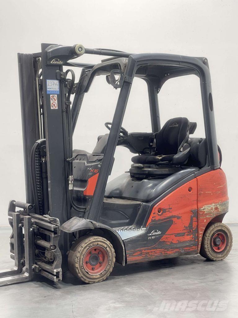 Linde H16T-01-391 Plinski viličarji