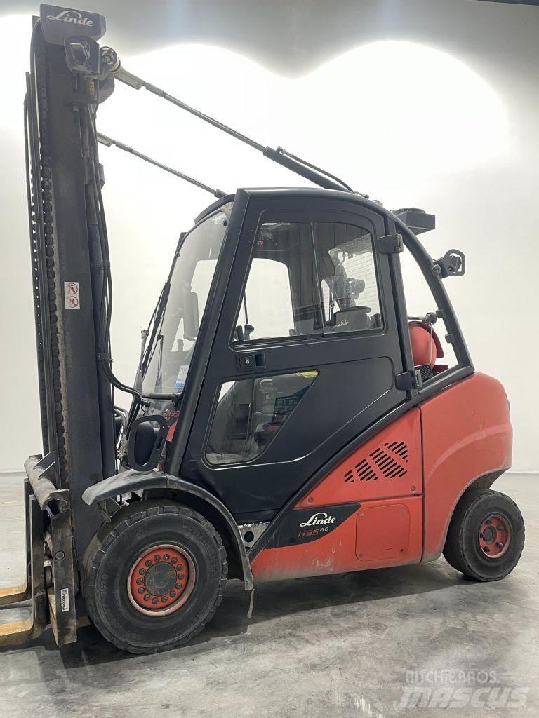 Linde H35T-02-393 Plinski viličarji