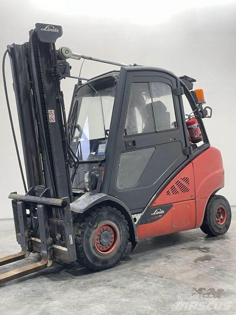 Linde H35T-02-393 Plinski viličarji
