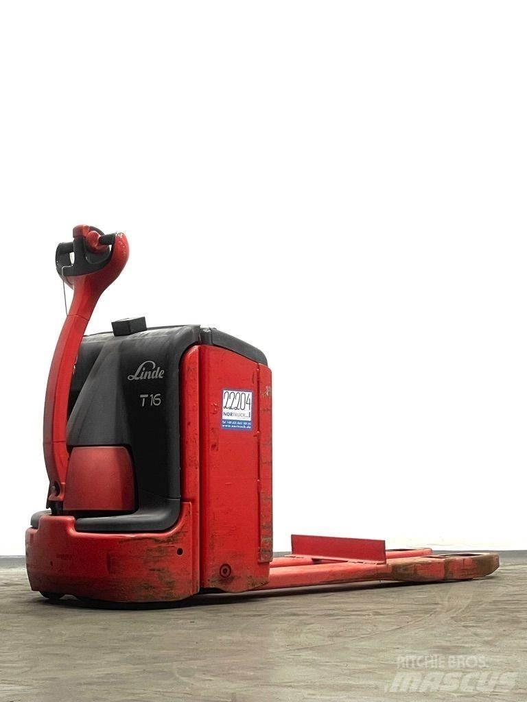 Linde T16-360 Električni nizko dvižni viličar