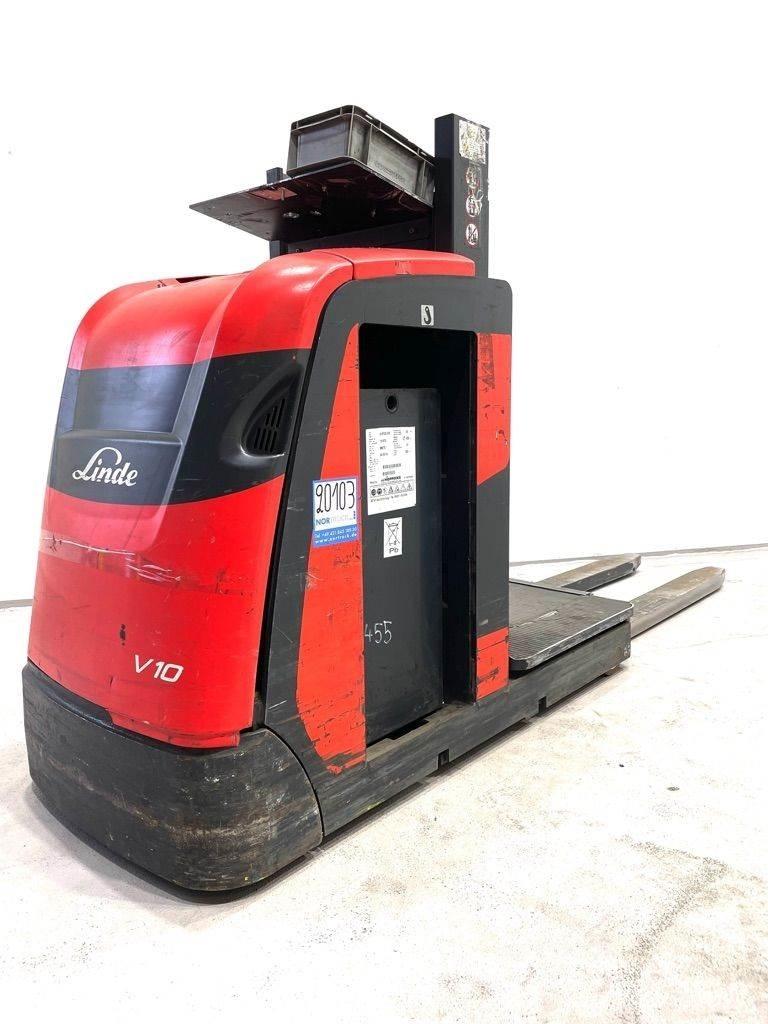 Linde V10-5212 Nizko dvižni komisionirni viličar