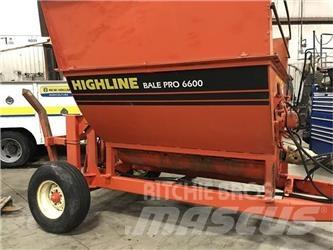Highline 6600 Rezač za bale, oprema za rezanje in odvijanje bal