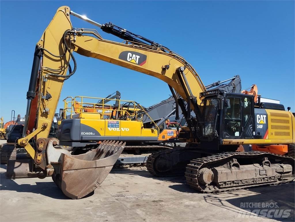 CAT 340F Bagri goseničarji