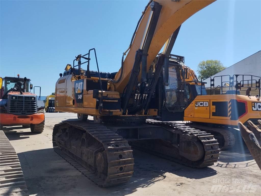 CAT 340F Bagri goseničarji