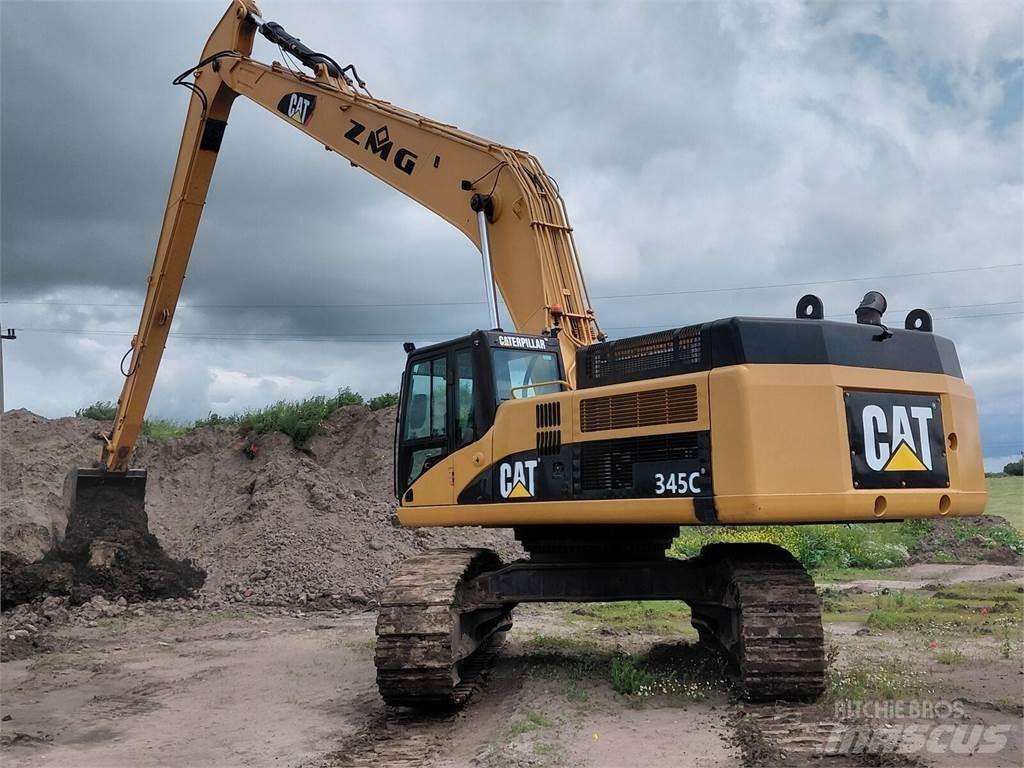 CAT 345C Bagri goseničarji