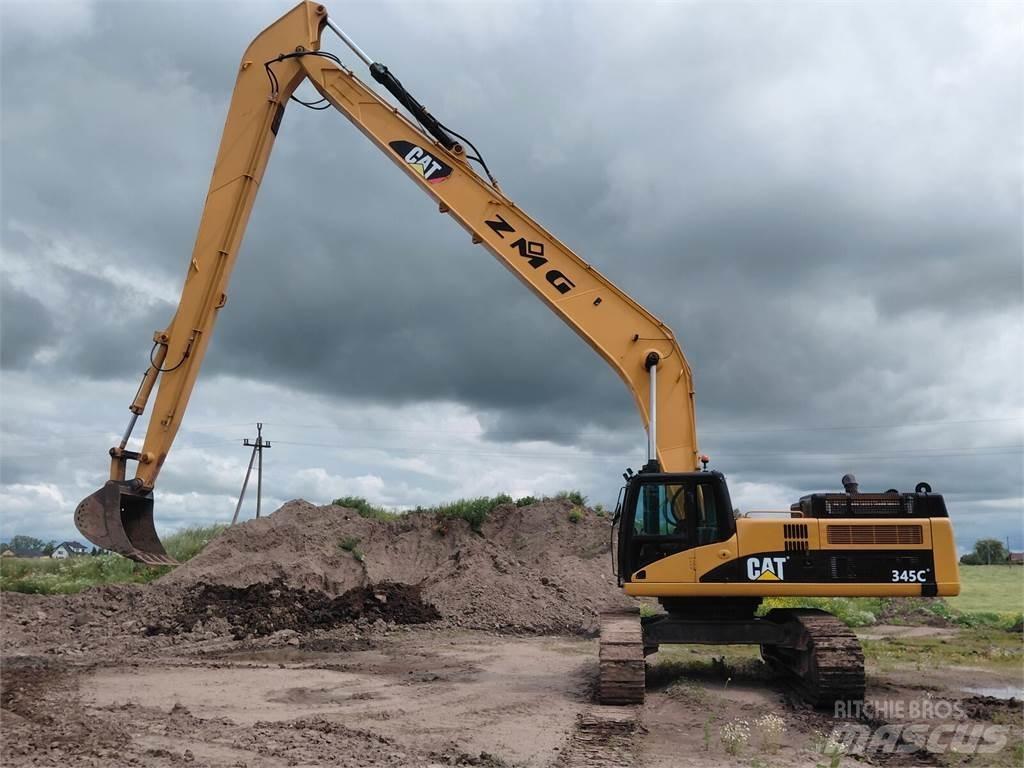 CAT 345C Bagri goseničarji