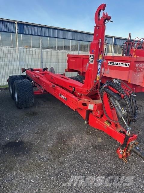 Bigab B12 VÄXLARVAGN Drugi priključki za nakladanje in kopanje