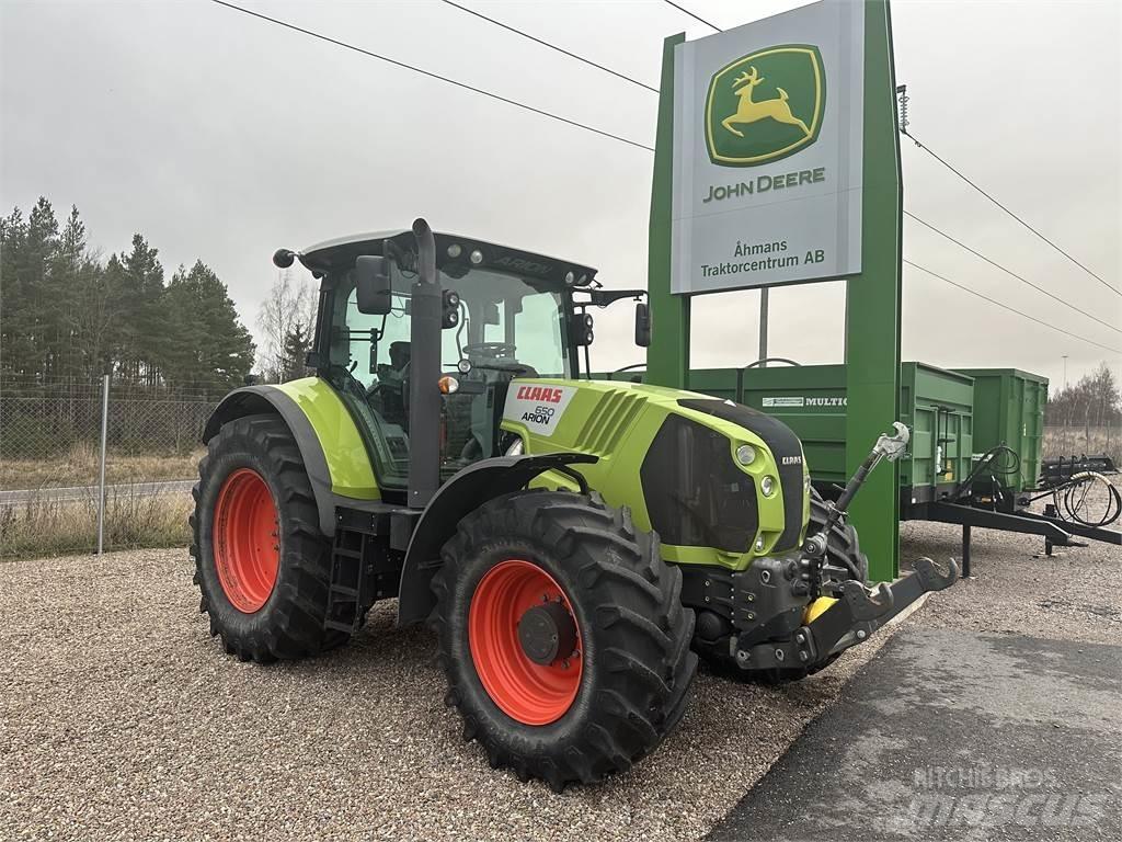 CLAAS Arion 650 Traktorji