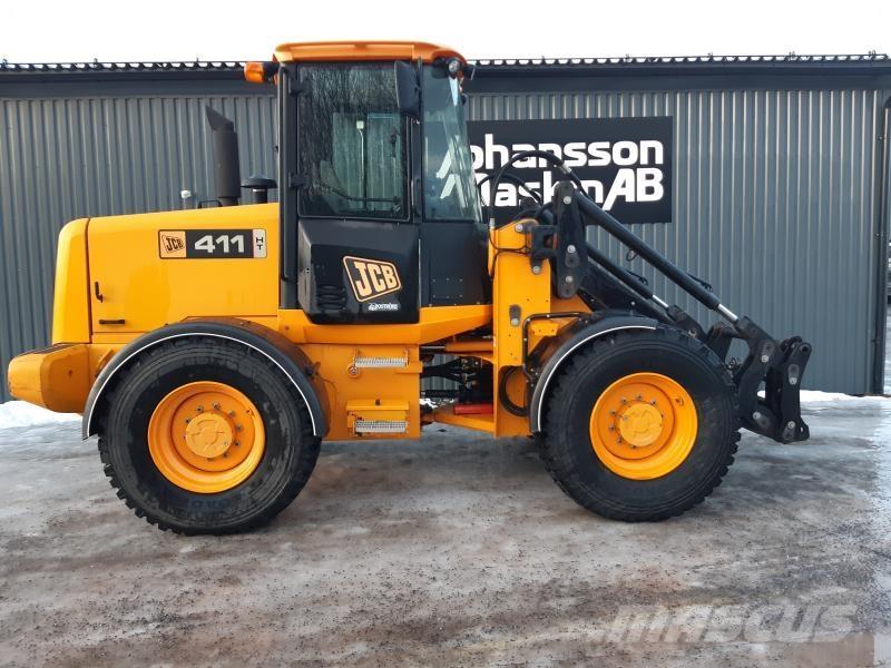 JCB 411 HT STORA BM Kolesni nakladalci