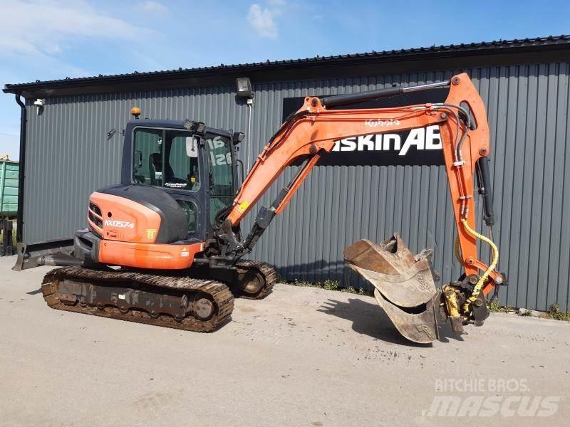 Kubota KX 057 Bagri goseničarji