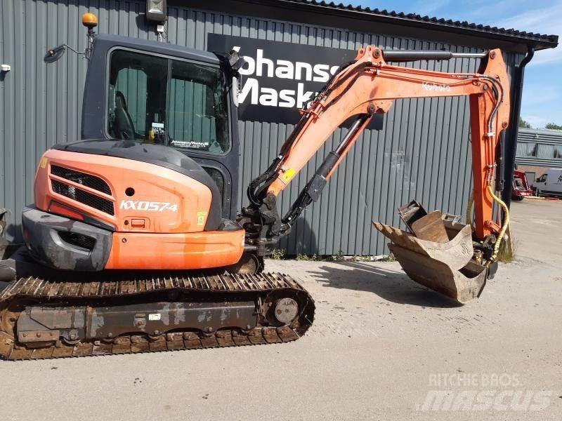 Kubota KX 057 Bagri goseničarji