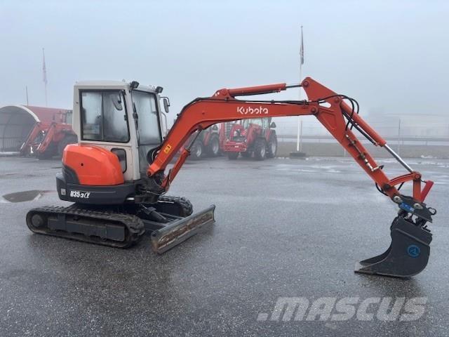 Kubota U35-3 a Bagri goseničarji