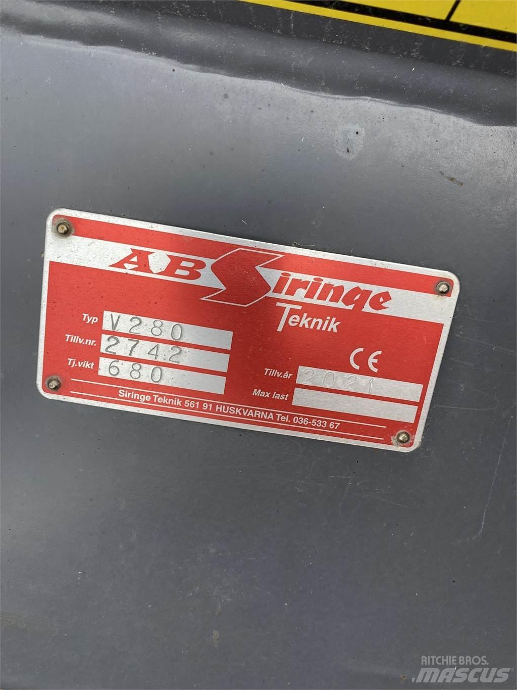 Siringe 280 VIKPLOG Snežne deske in plugi