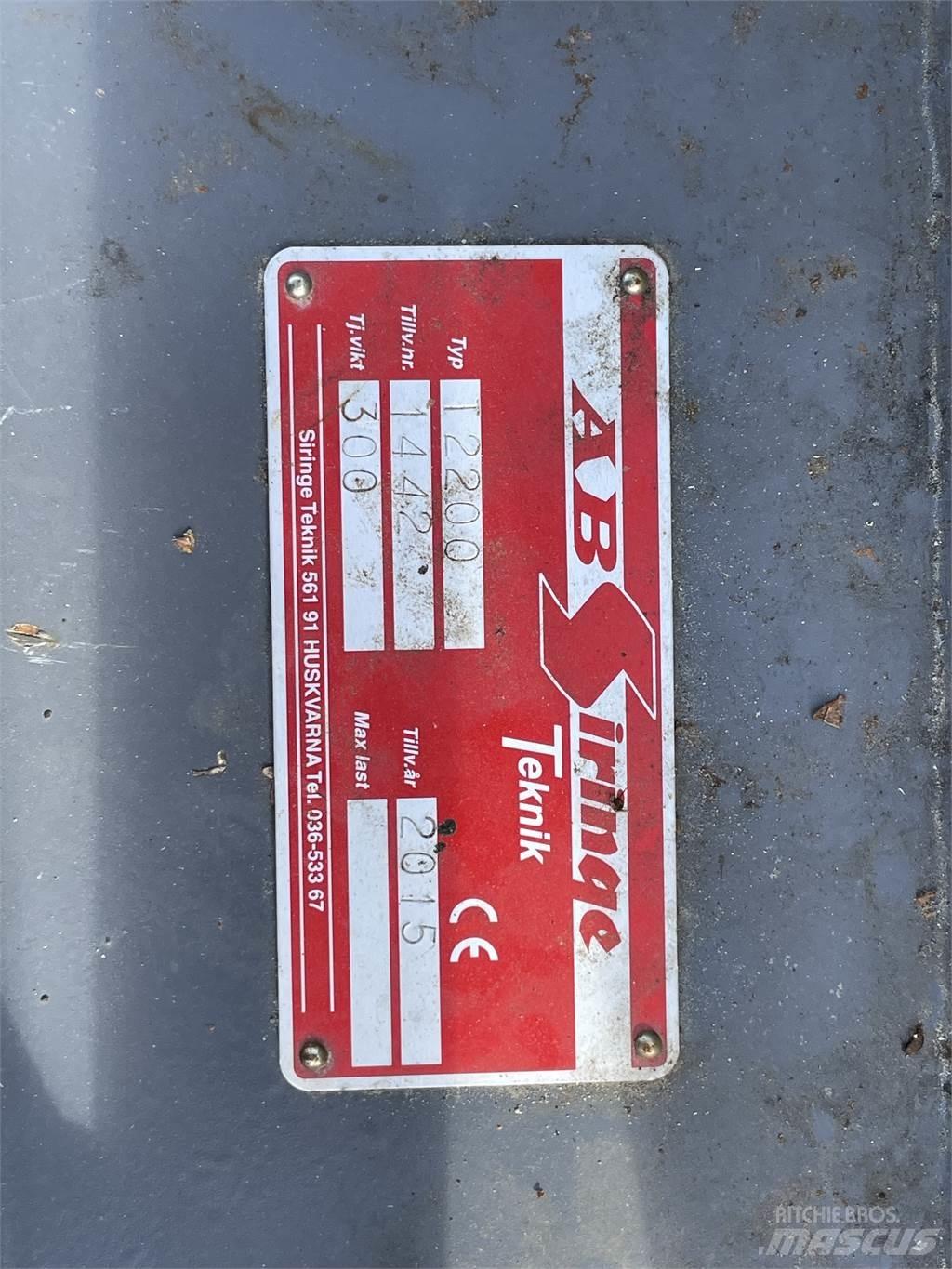 Siringe T 2200 Snežne deske in plugi