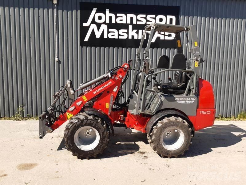Weidemann 1160 MED EPS Kolesni nakladalci