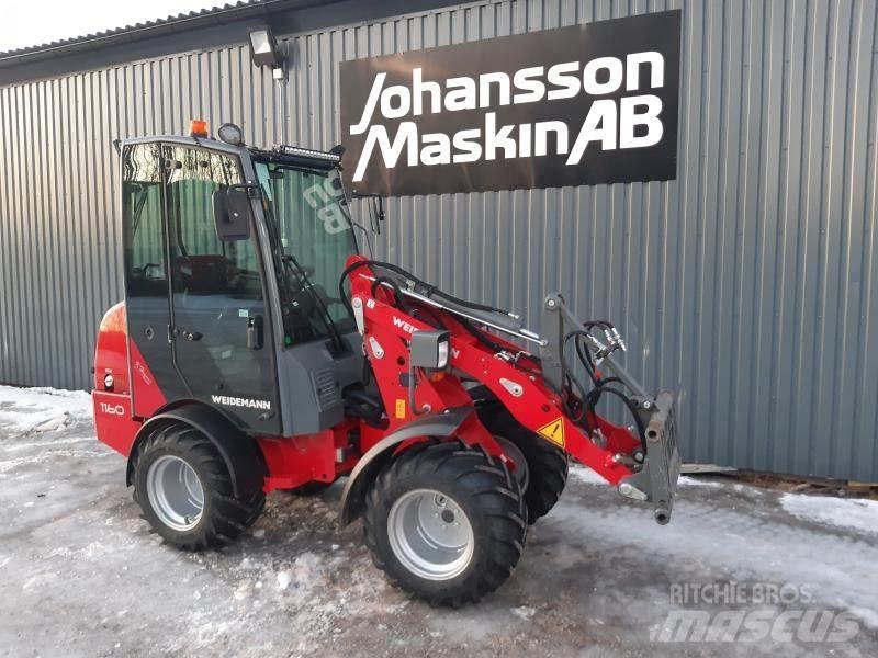 Weidemann 1160 MED HYTT Kolesni nakladalci