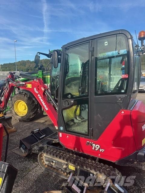 Yanmar SV19 GRÄVARE Kolesni nakladalci