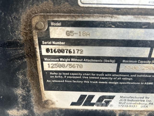 JLG G5-18 A Teleskopski viličarji