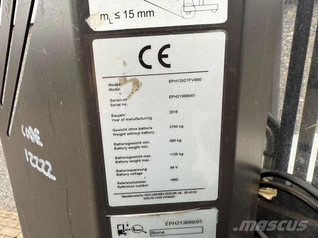 Atlet EPH125DTFVI900 Visokodvižni komisionirni viličar