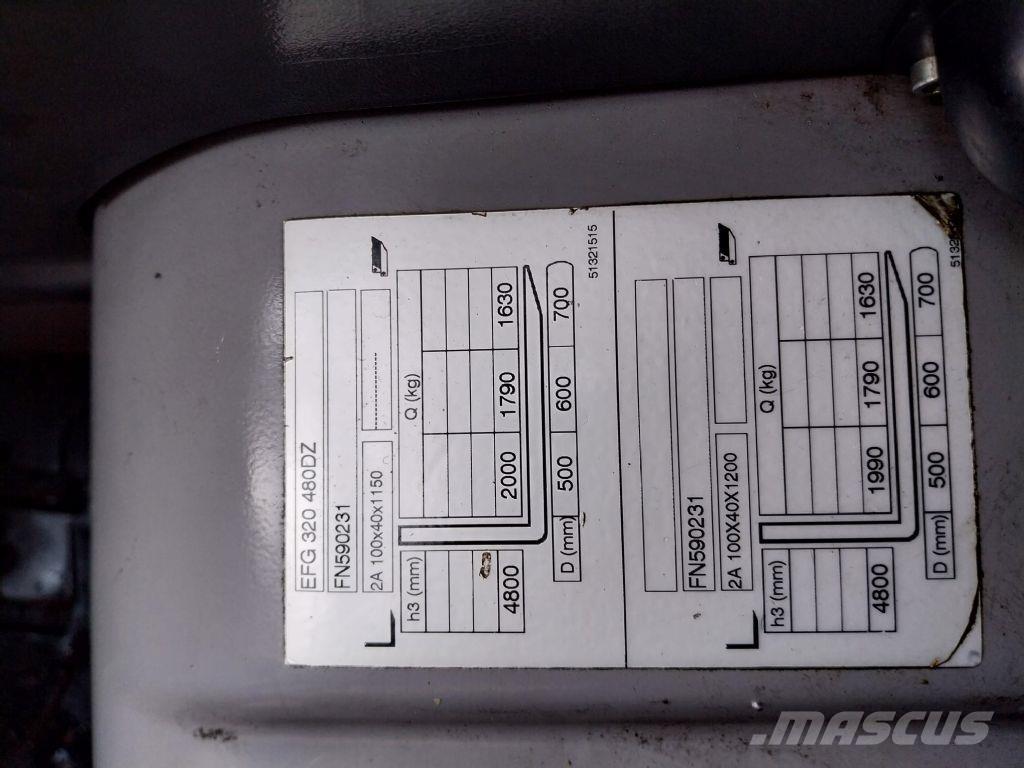 Jungheinrich EFG 320 Električni viličarji