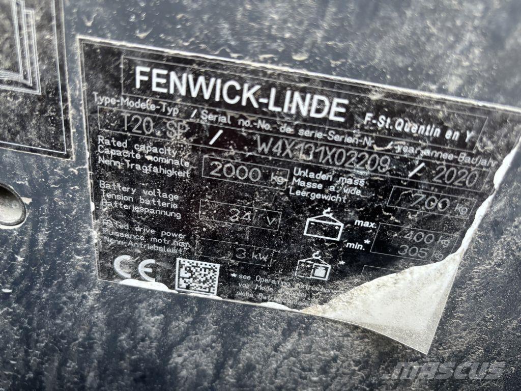 Linde T20 SP Samopogonski ročni viličarji
