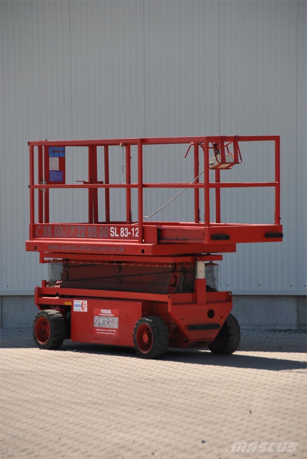 Liftlux SL 83-12 Škarjaste dvižne ploščadi