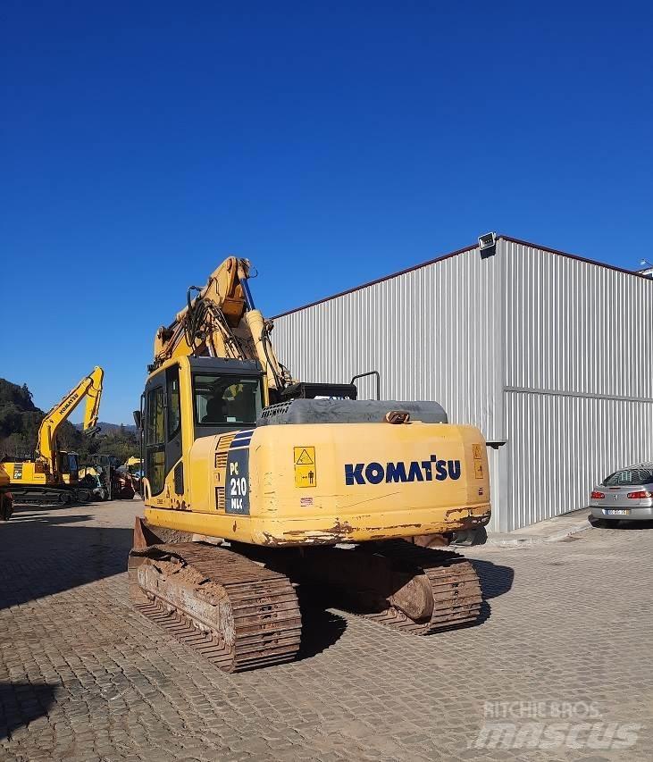 Komatsu PC210NLC-8K Bagri goseničarji