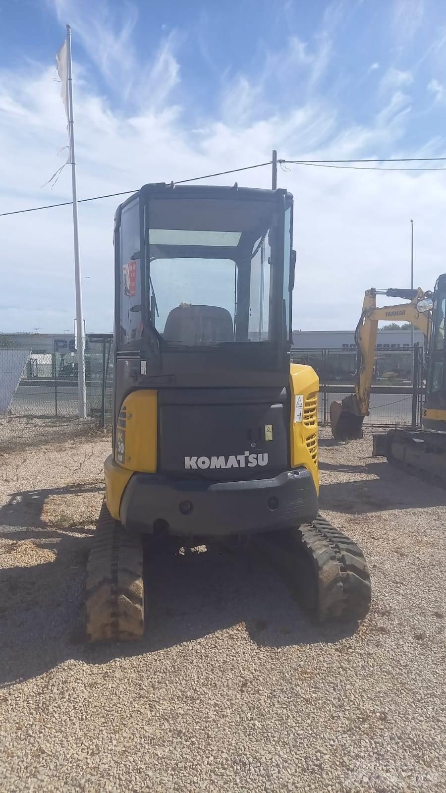 Komatsu PC30MR-2 Mini bagri <7t