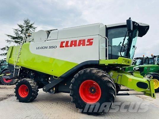 CLAAS LEXION 550 Kombajni