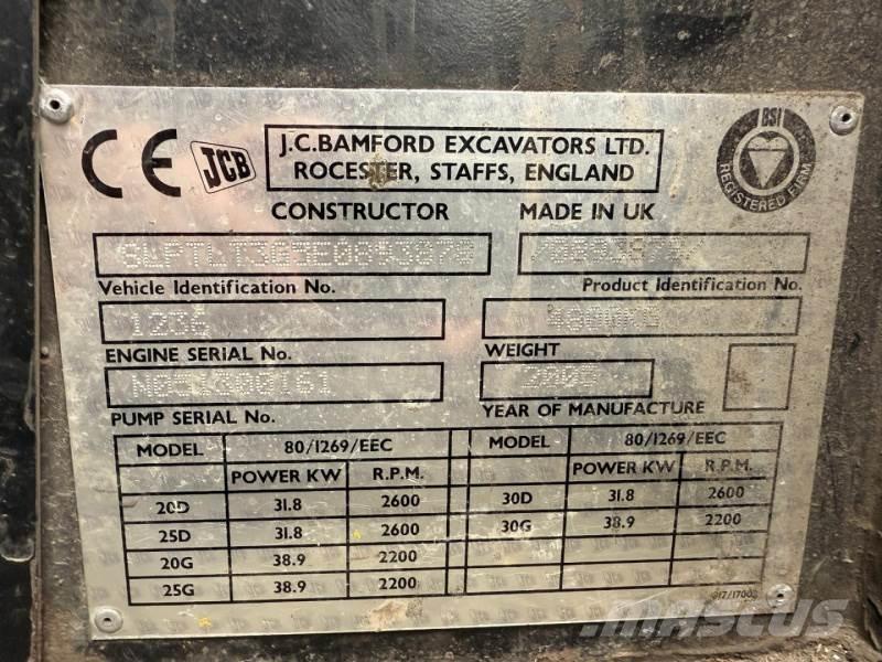 JCB TLT30G Teleskopski viličarji