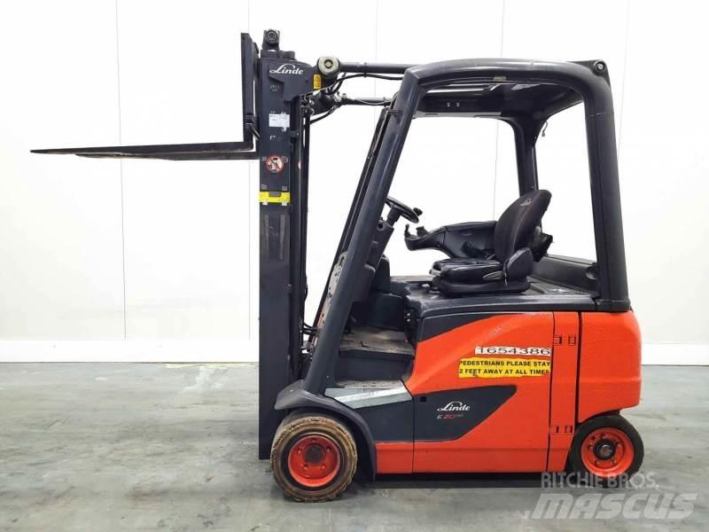 Linde E20PH-02 EVO 386 Električni viličarji