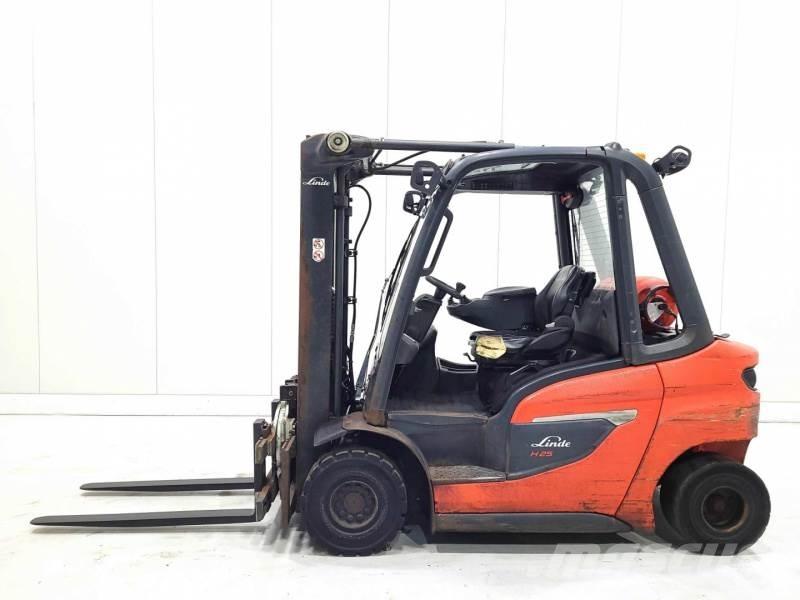 Linde H25T-01 Plinski viličarji