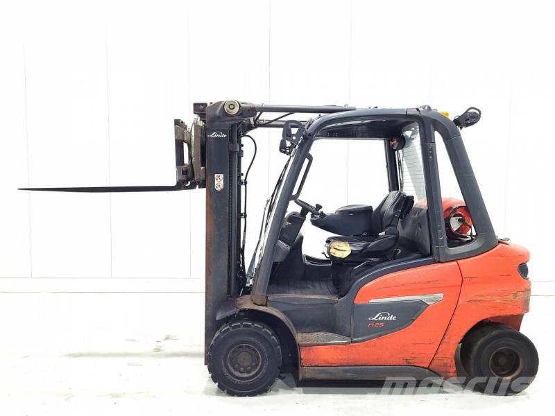 Linde H25T-01 Plinski viličarji