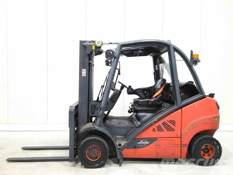 Linde H25T-02 Plinski viličarji