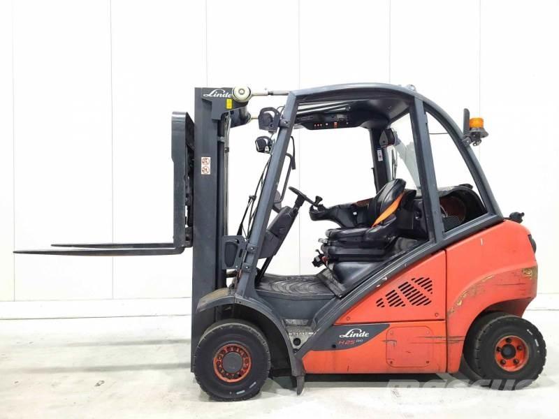 Linde H25T-02 Plinski viličarji
