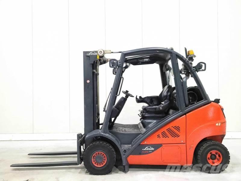 Linde H25T-02 Plinski viličarji
