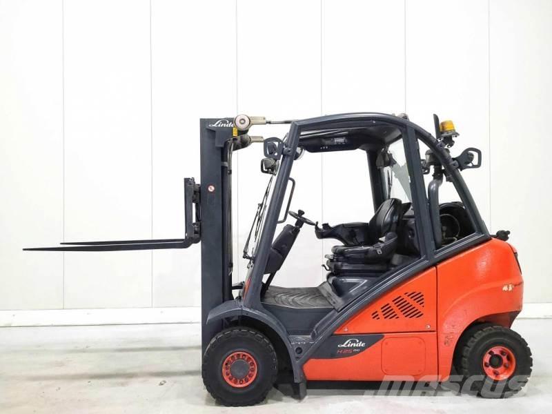 Linde H25T-02 Plinski viličarji