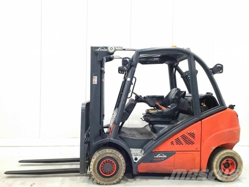 Linde H25T-02 Plinski viličarji