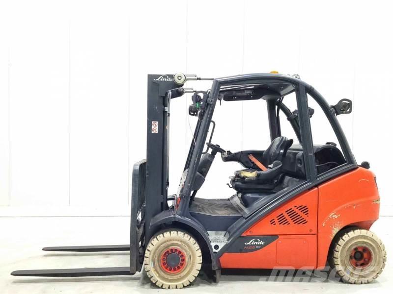 Linde H25T-02 Plinski viličarji