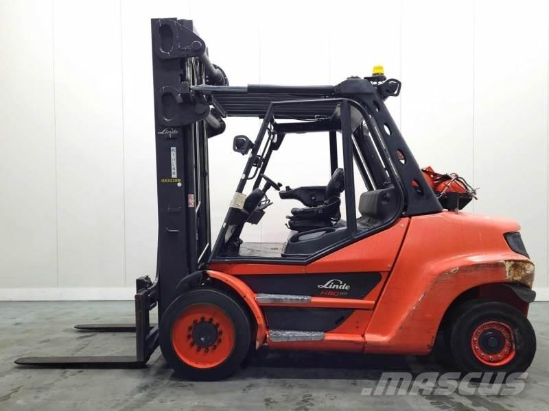 Linde H80T-03/900 396 Plinski viličarji