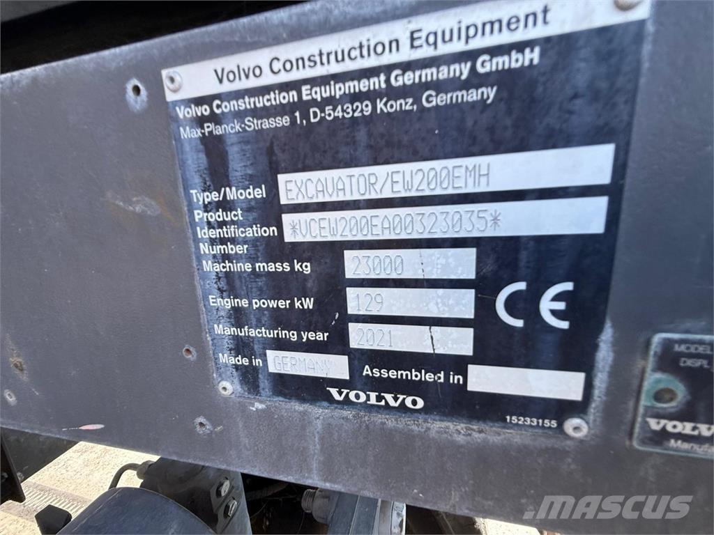 Volvo EW200E Teleskopski viličarji