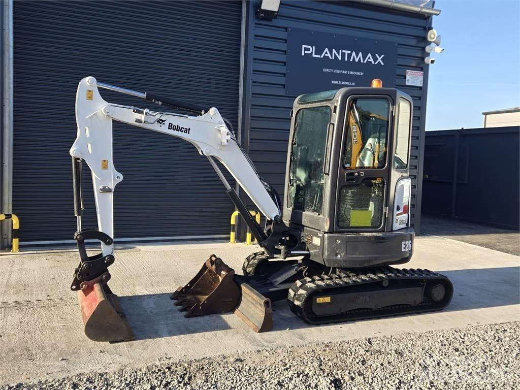 Bobcat E26 Mini bagri <7t