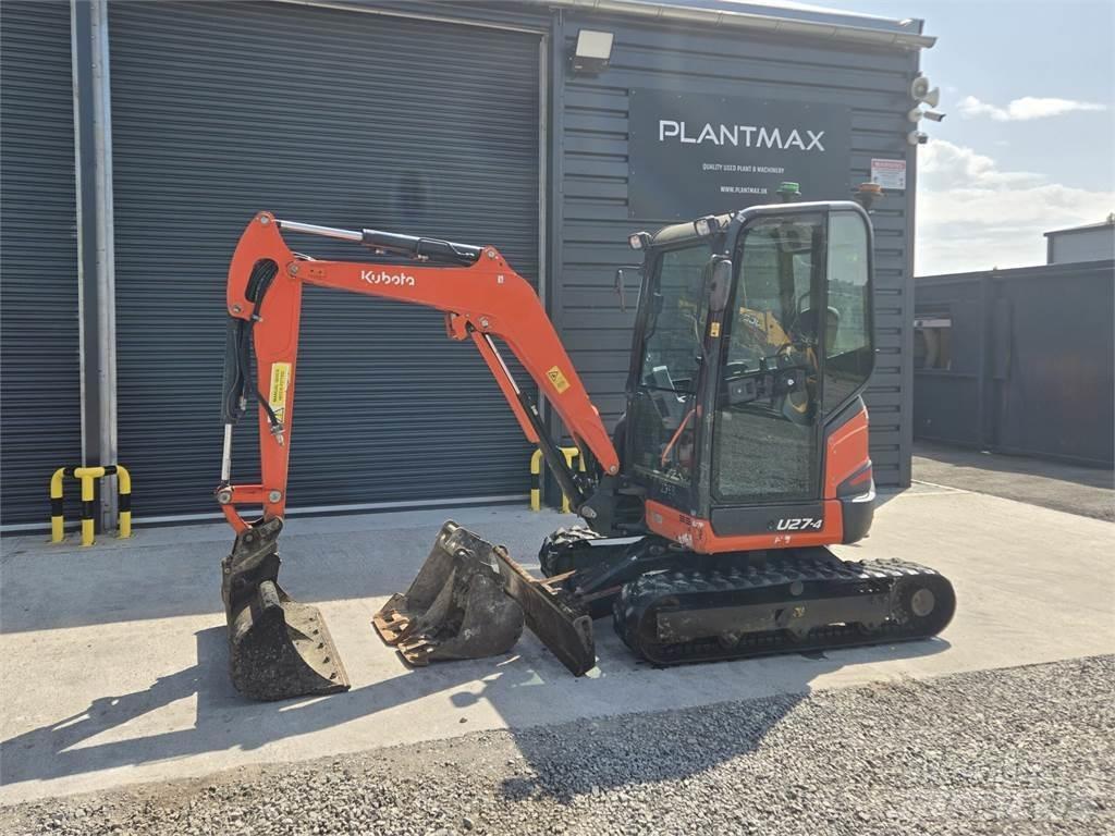 Kubota U27-4 Mini bagri <7t